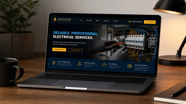Web de ejemplo - Electricidad