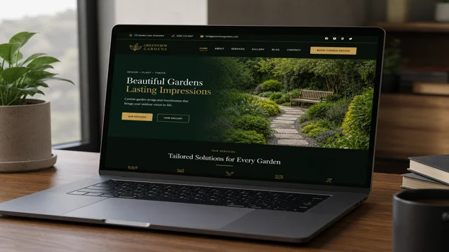Web de ejemplo - Jardinería