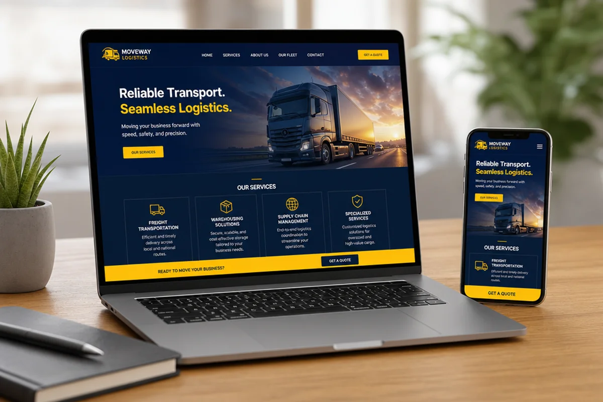 Web de ejemplo - Transporte